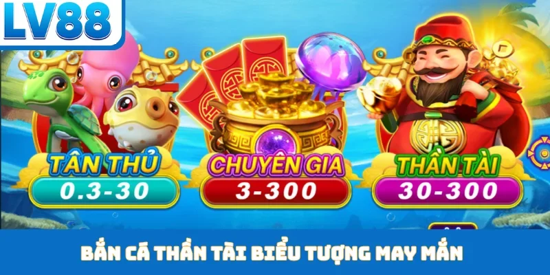 Bắn cá Thần Tài biểu tượng may mắn